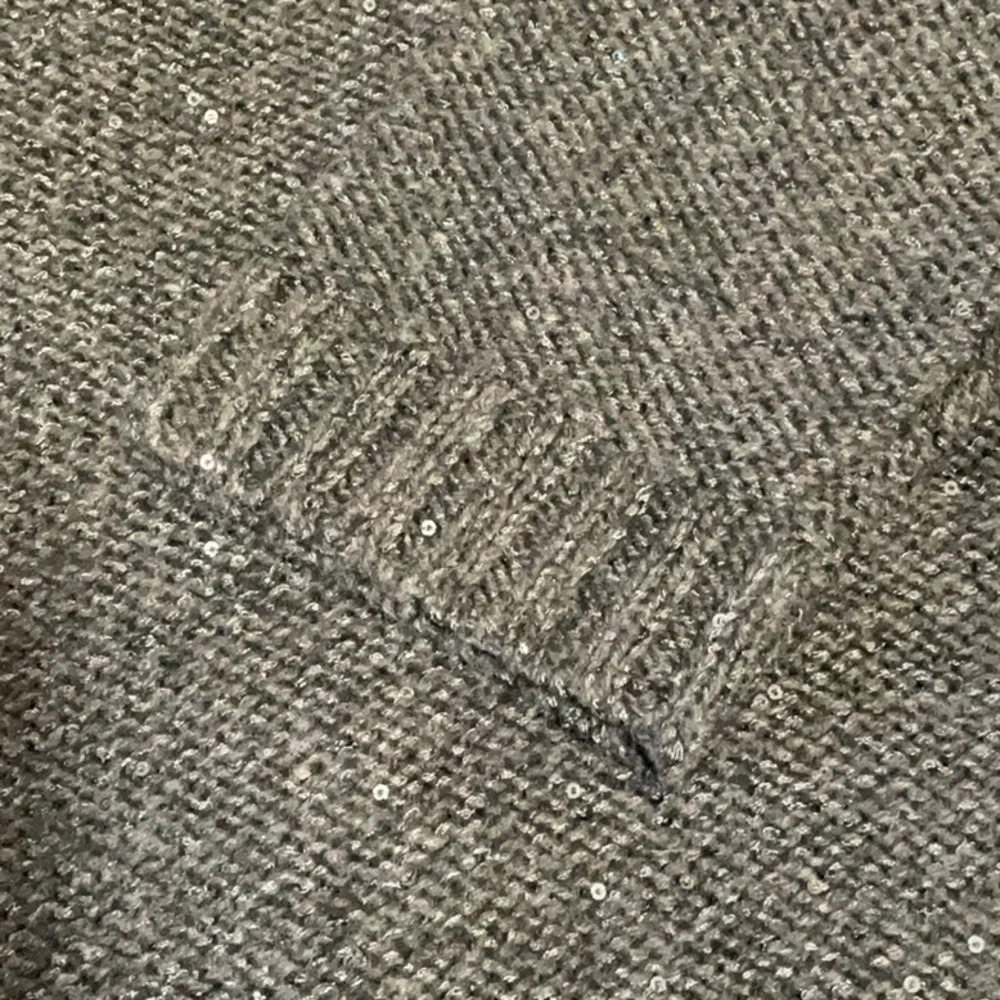 Talbots Gray crew Neck 3/4 sleeve Sweater XL - Picture 3 of 7